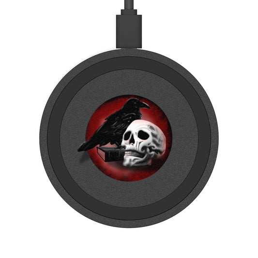 Skull and Raven Quake Wireless Charging Pad