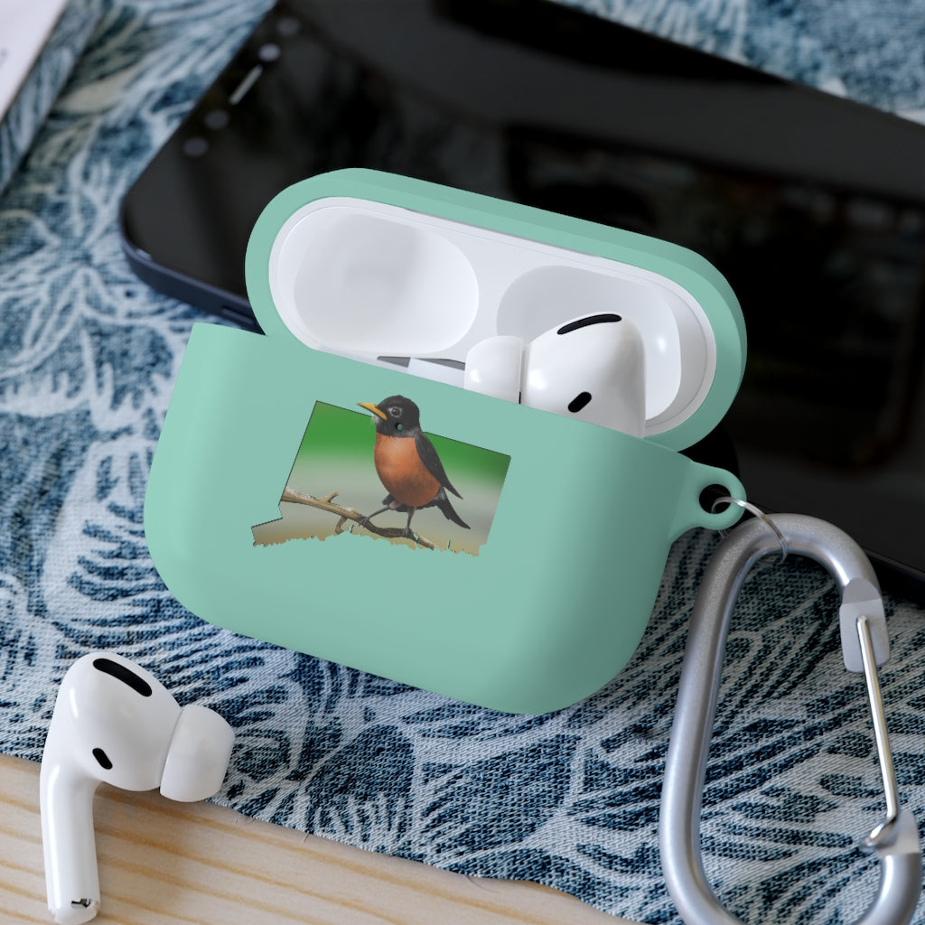 American Robin - Connecticut AirPods and AirPods Pro Case Cover