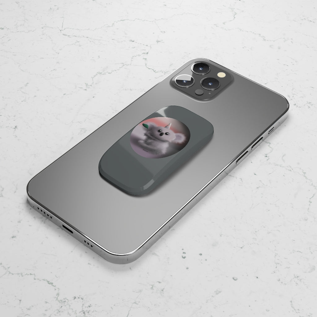 Unicorn Koala Phone Click-On Grip