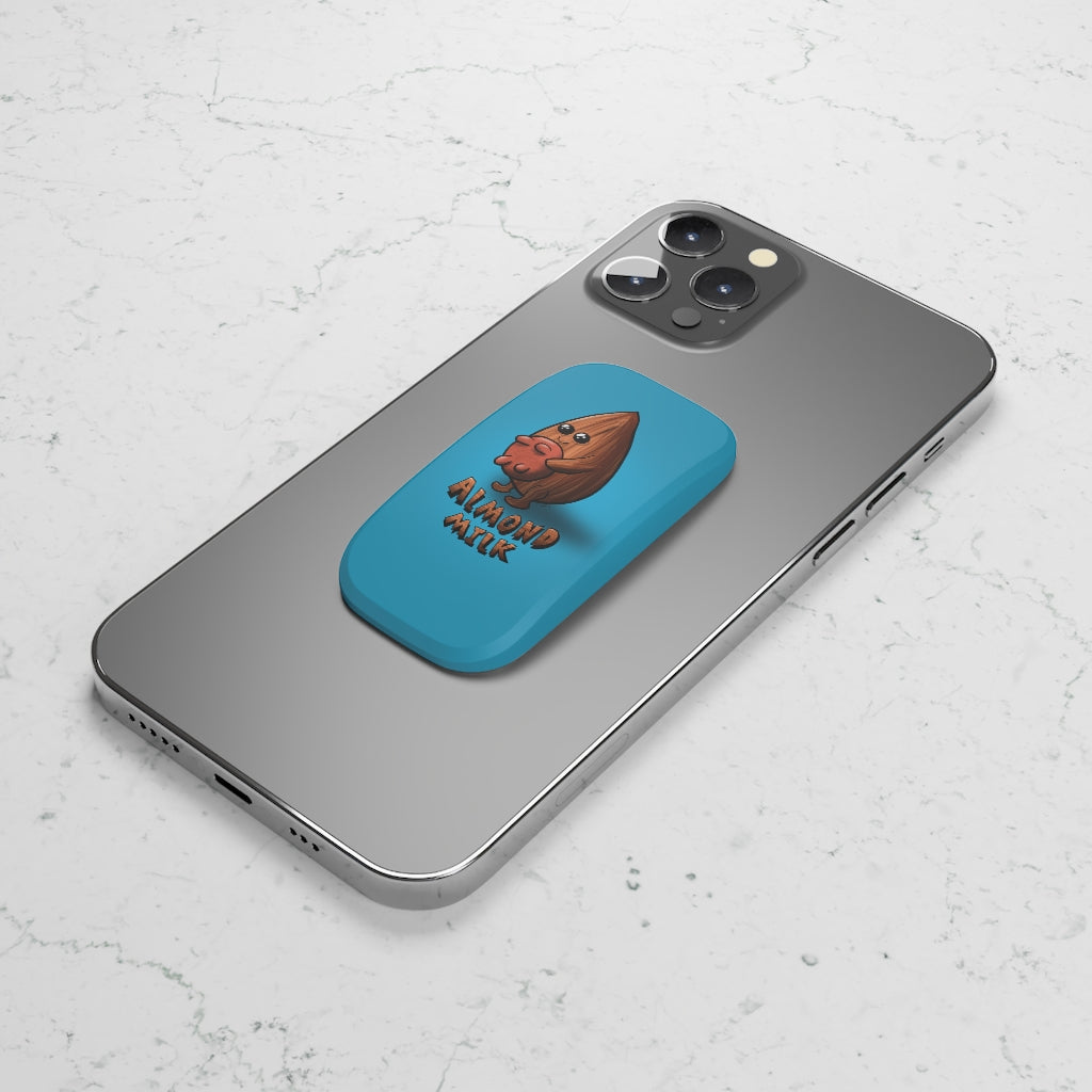 Almond Milk Phone Click-On Grip