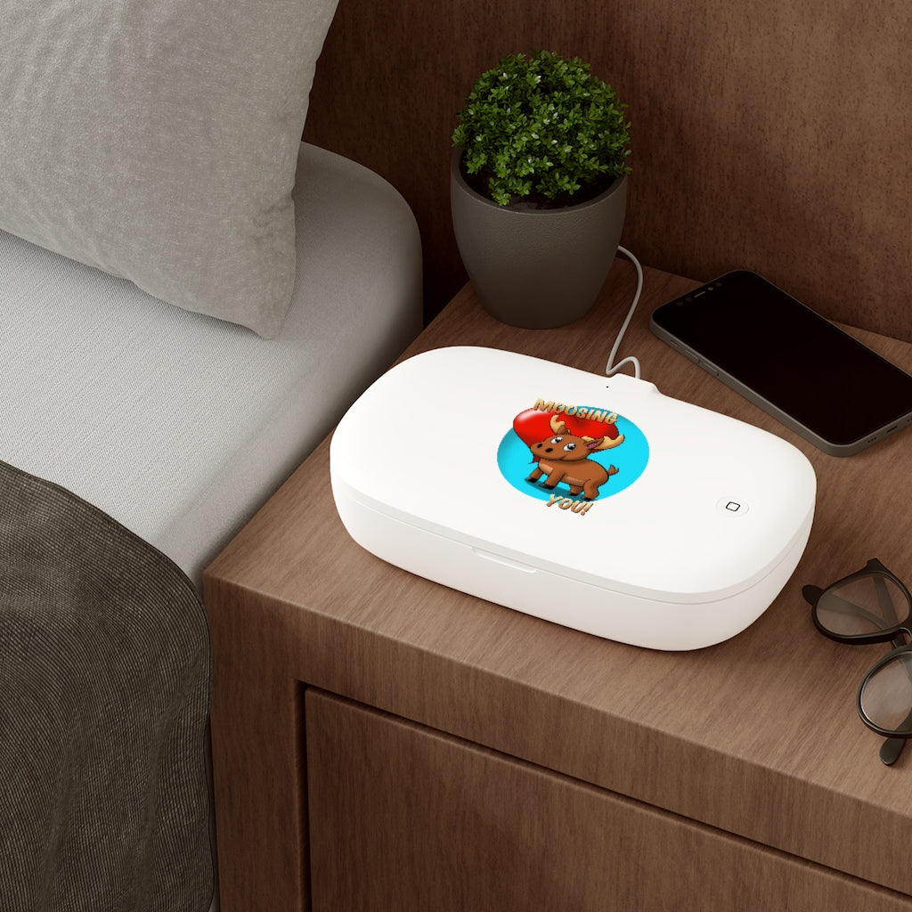 Moosing You UV Phone Sanitizer and Wireless Charging Pad