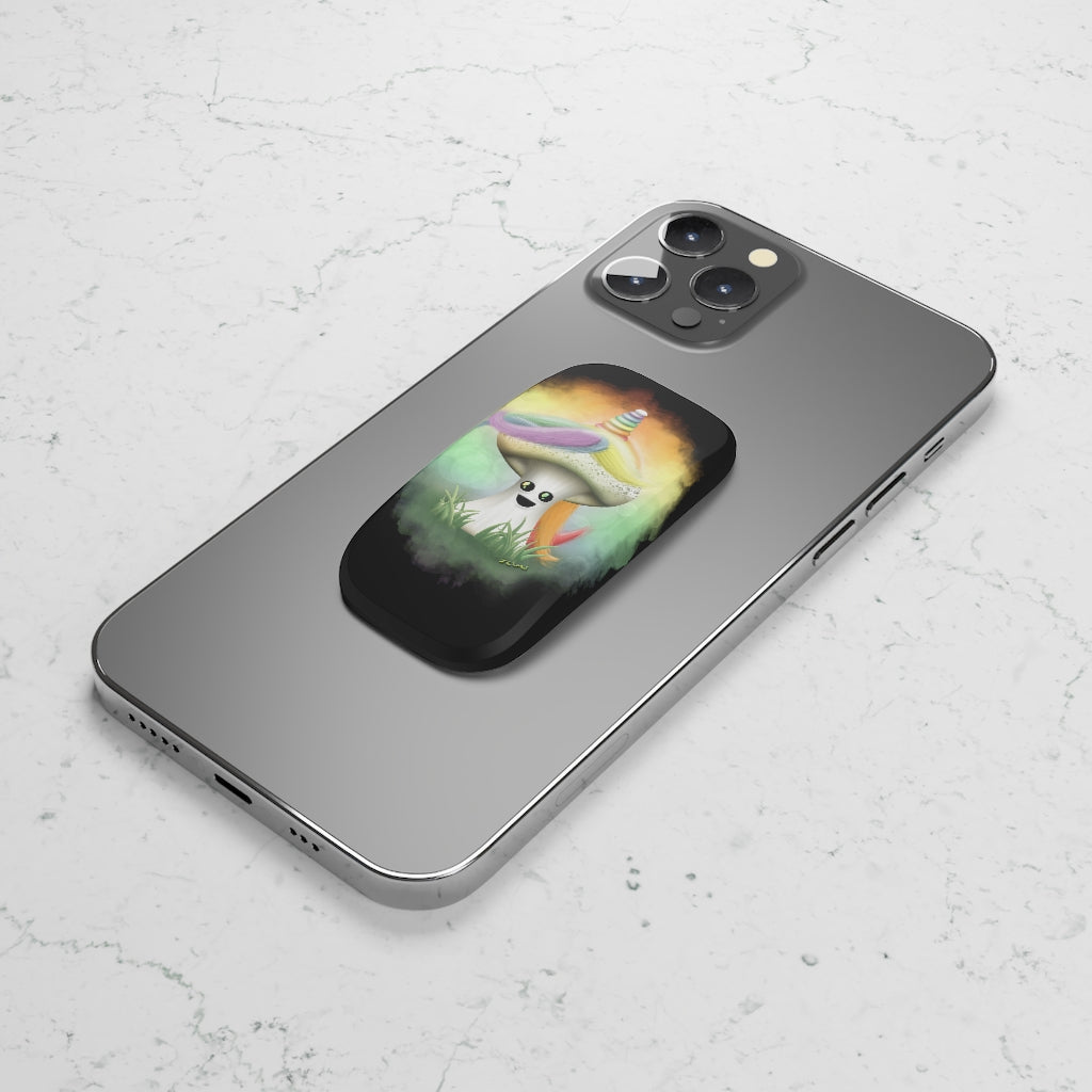 Unicorn Mushroom Phone Click-On Grip